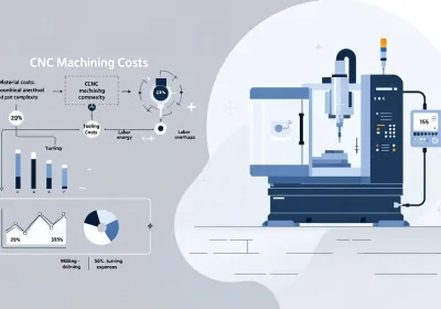 An overview of key factors affecting CNC machining costs.