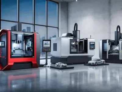 A variety of 4 axis CNC machines available for selection.