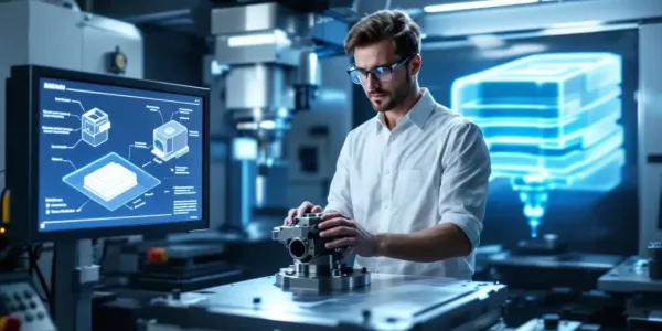 A skilled CNC machinist demonstrating technical expertise.