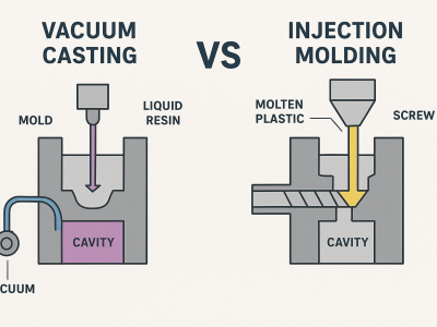 Vacuum Casting vs Injection Molding: Cost, Quality, and Best Use Cases