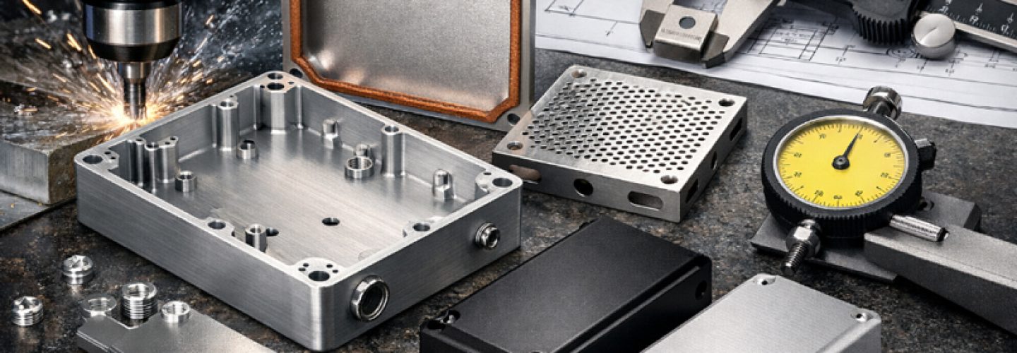 CNC Machining for Electronics Enclosures: EMI Shielding, Tolerances, and Surface Finishes