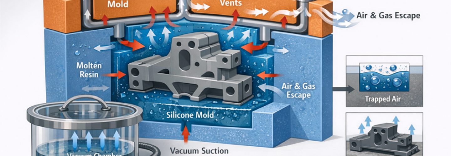 Vacuum Casting Gate Design and Venting: How to Prevent Air Bubbles and Air Traps
