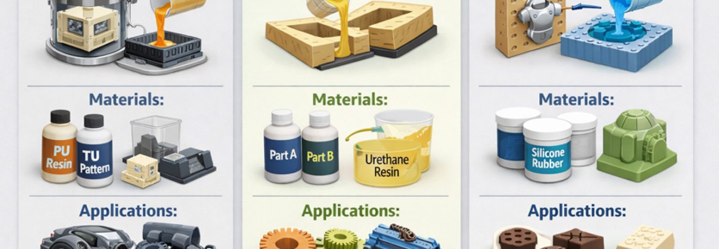 Vacuum Casting vs Urethane Casting vs Silicone Molding: Process Differences Explained