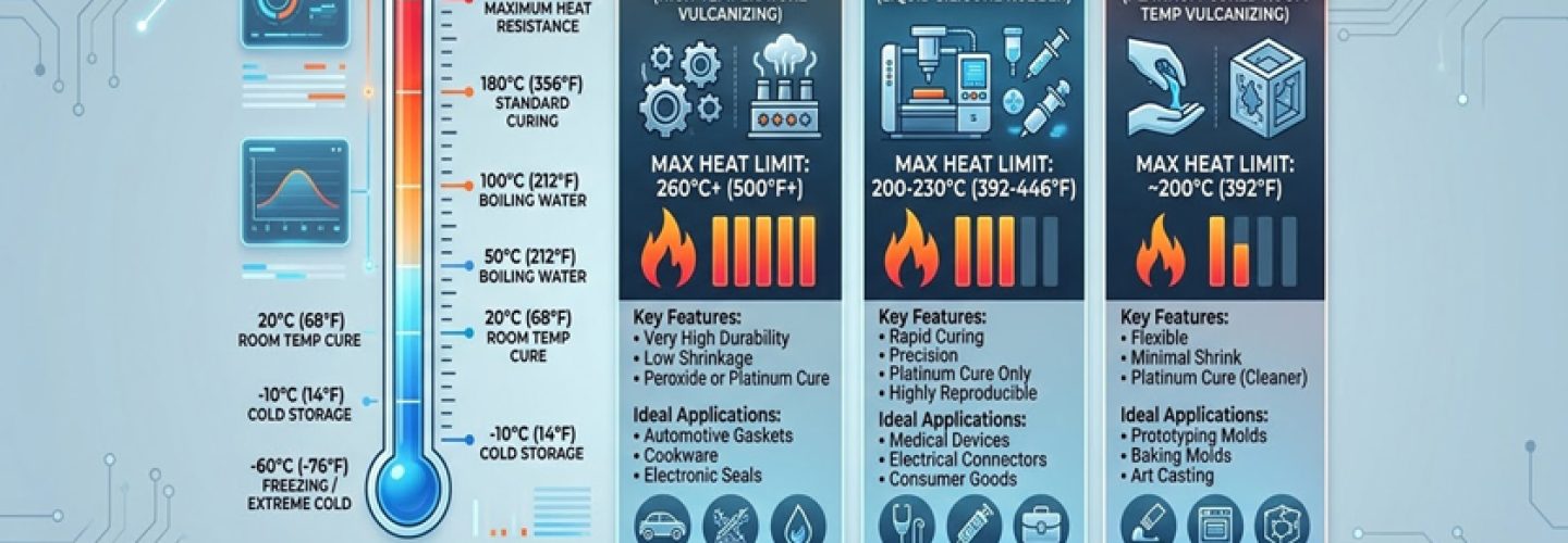 Silicone Mold Temperature: Resistance Guide, Max Heat Limits & Material Comparison