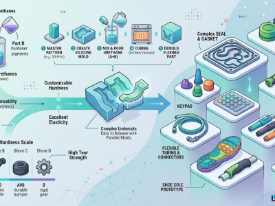 Urethane Casting Flexible Parts: Materials, Process & Rubber-Like Applications