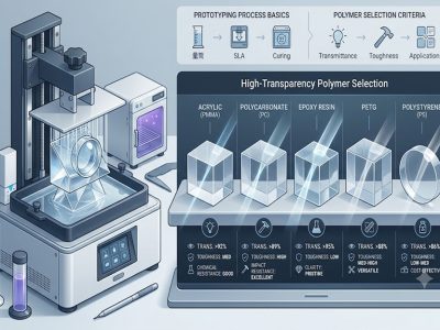 Clear Resin Prototyping Guide: Comparing Transparent Urethane Resins for Optical Clarity and Cost