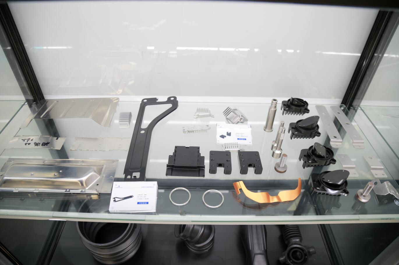 Low-volume production of plastic and metal parts