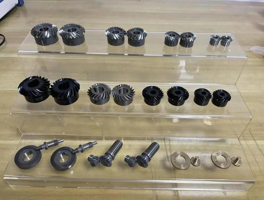 Display of CNC machined parts for the automotive industry