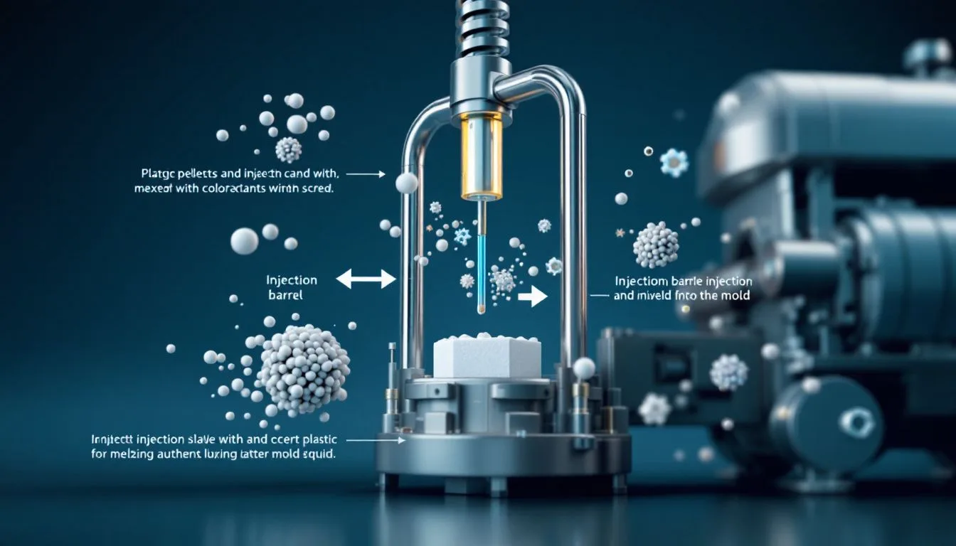 An overview of plastic injection molding process.