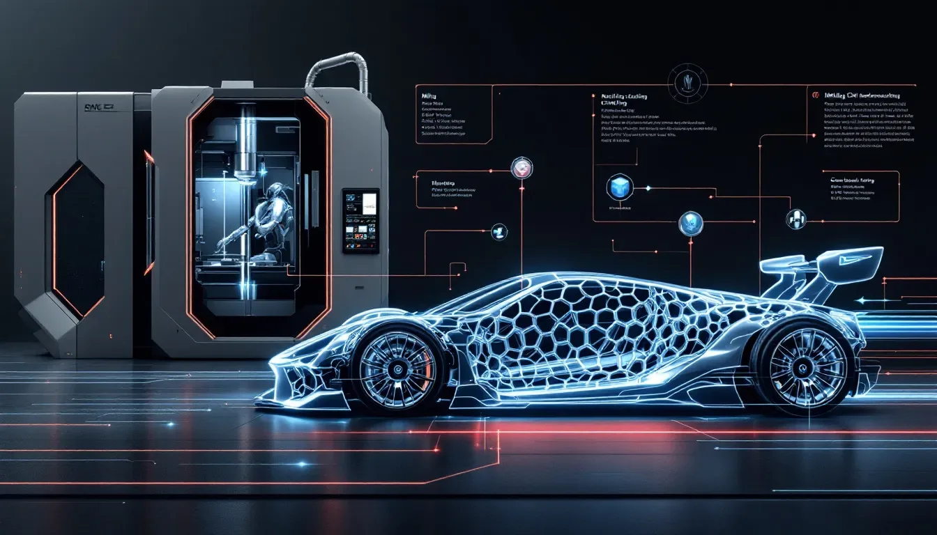 Future trends in automotive CNC machining.