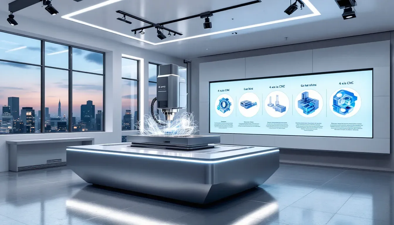 A guide to selecting the right 4 axis CNC machine based on needs.