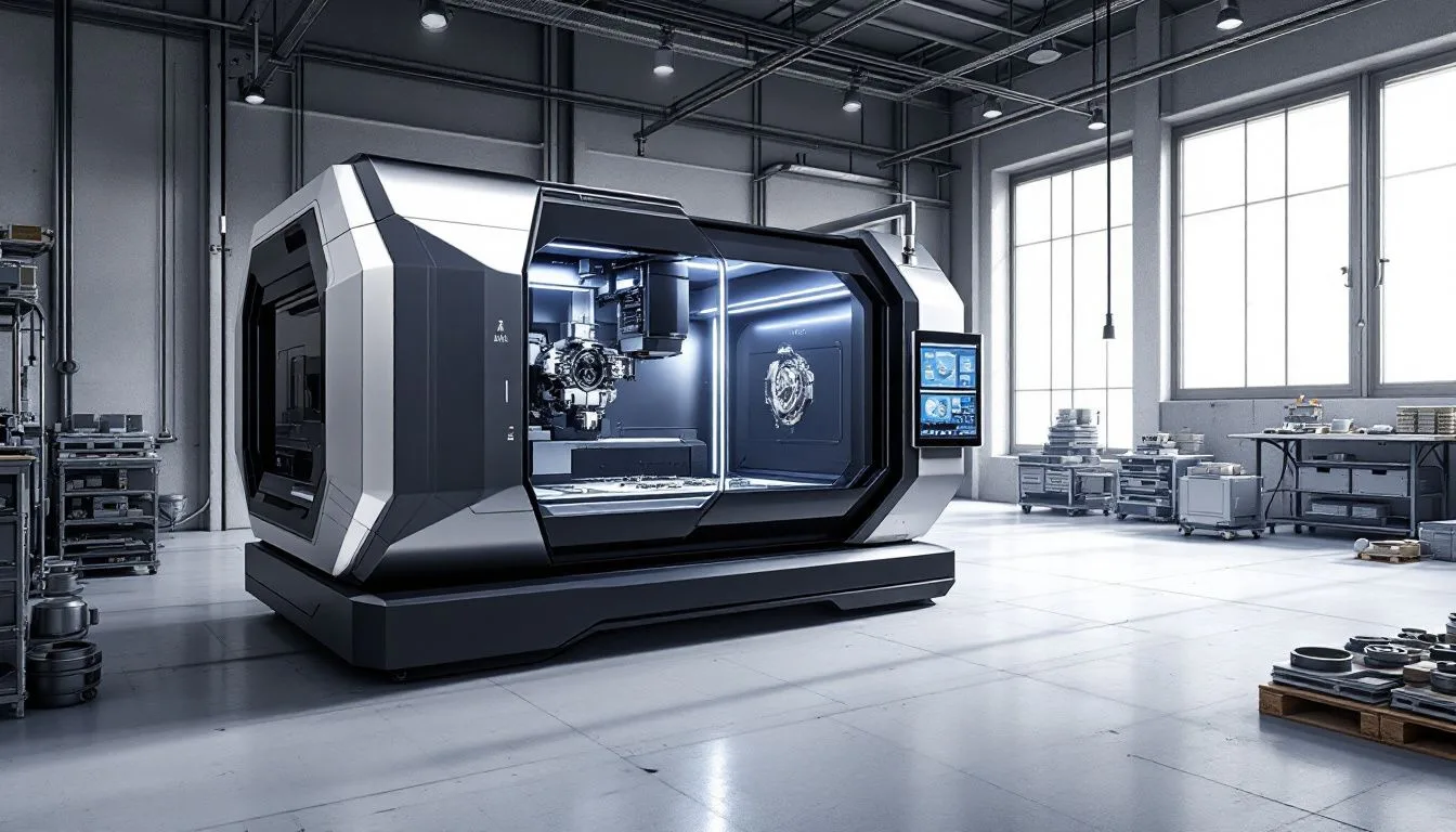 Highlighting the key benefits of 5 axis CNC machines, emphasizing their precision and versatility.