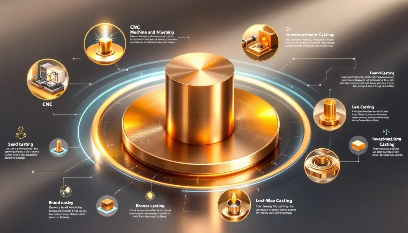 An overview of bronze machining processes and techniques.