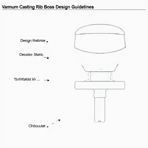 Vacuum Casting Rib Boss Design Guidelines