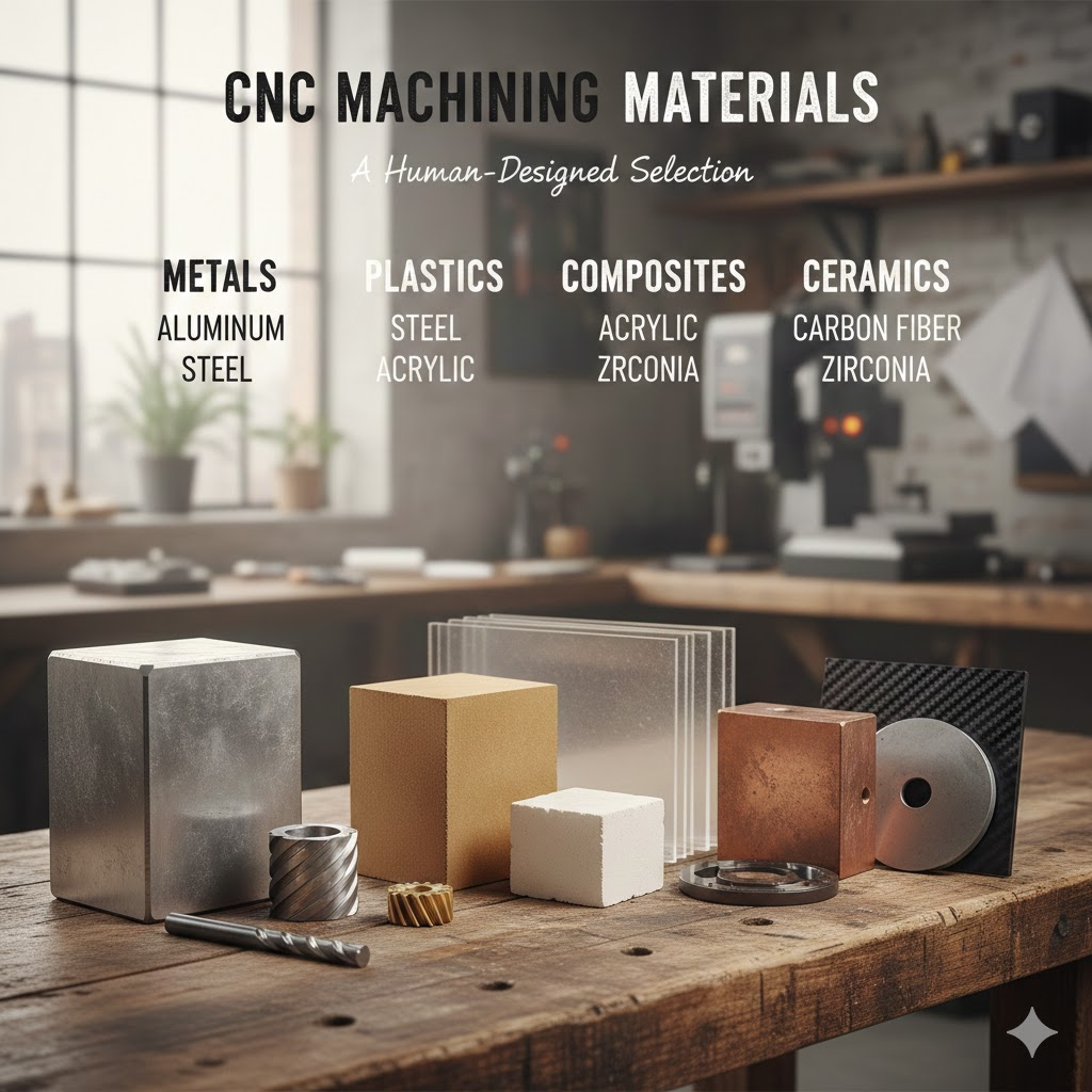 CNC Machining Materials: How to Choose the Right One?