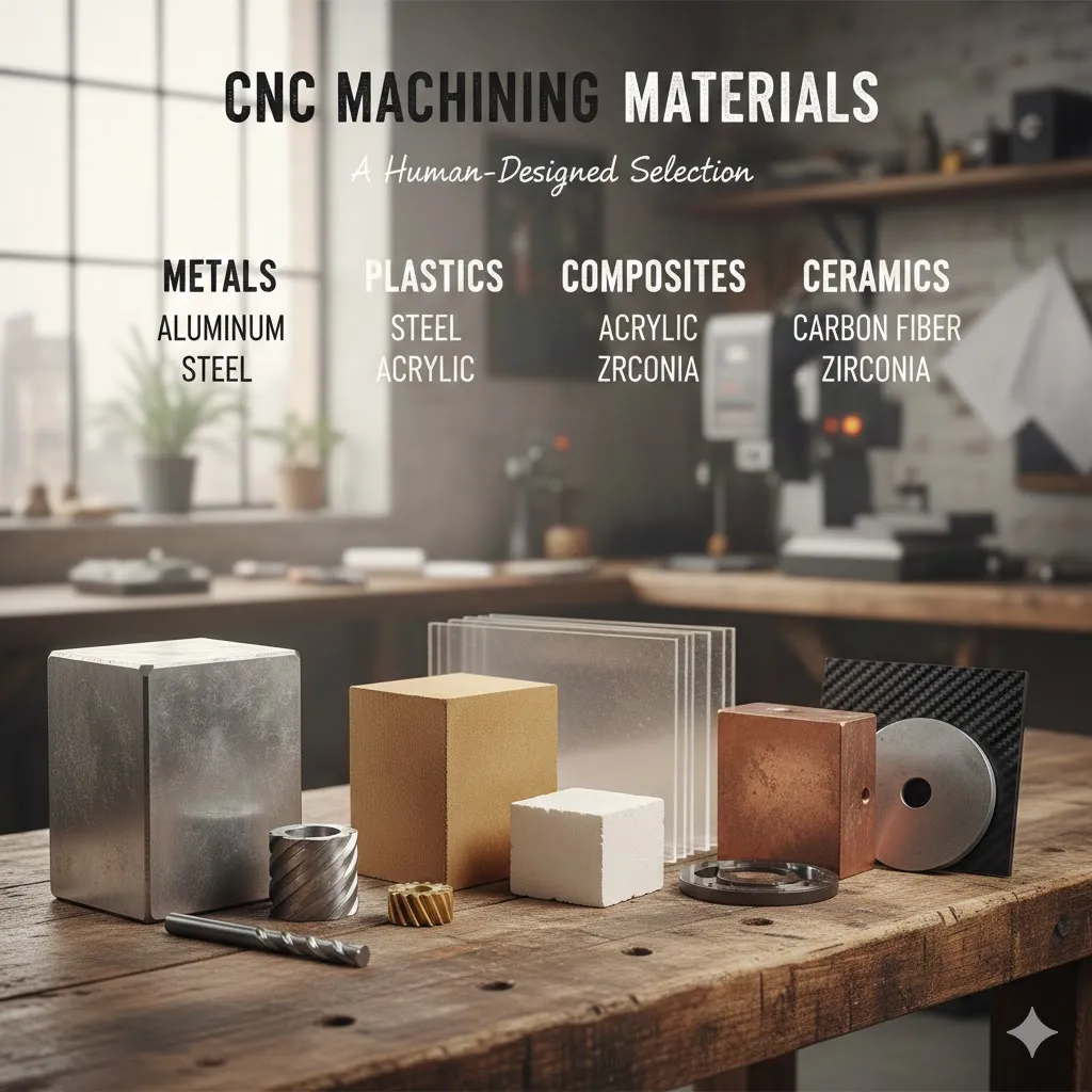 CNC Machining Materials: How to Choose the Right One?
