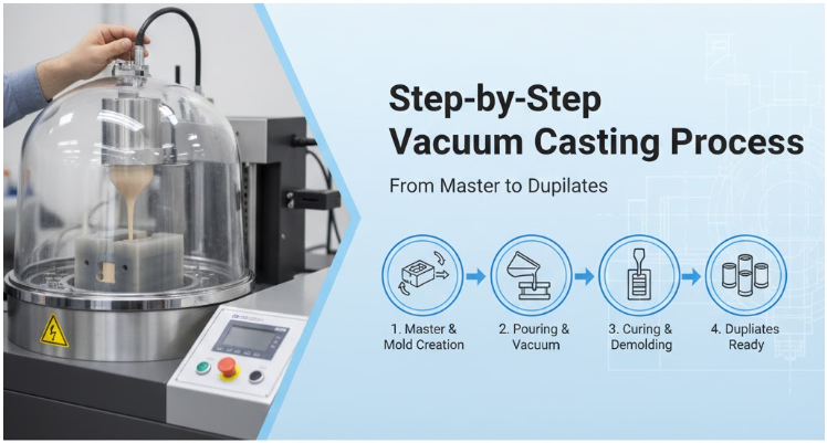 Step-by-Step Vacuum Casting Process
