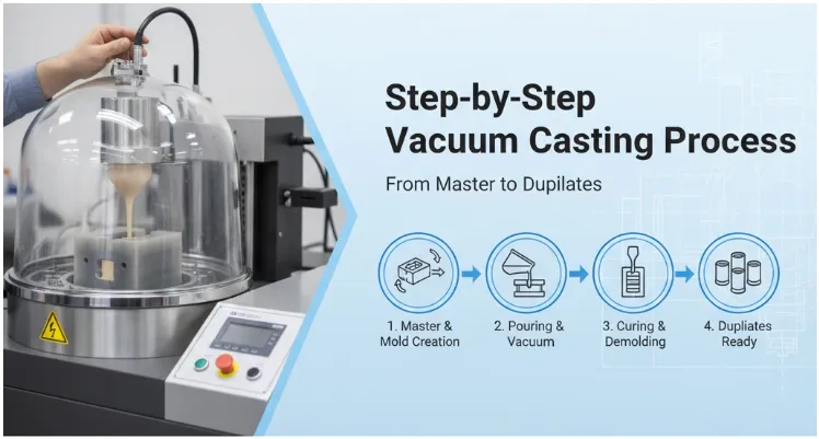 Step-by-Step Vacuum Casting Process