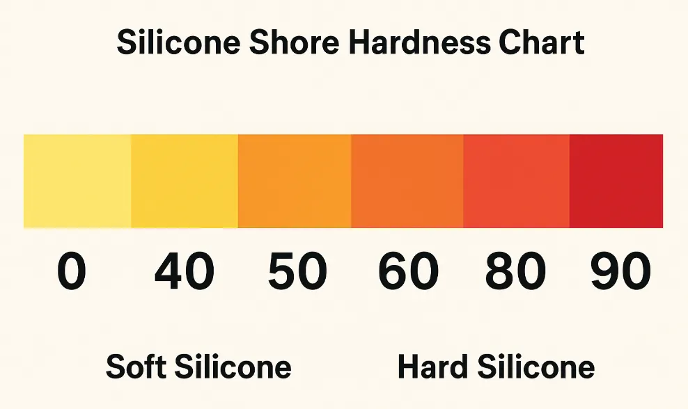 Silicone Shore Hardness Chart (Quick Reference)