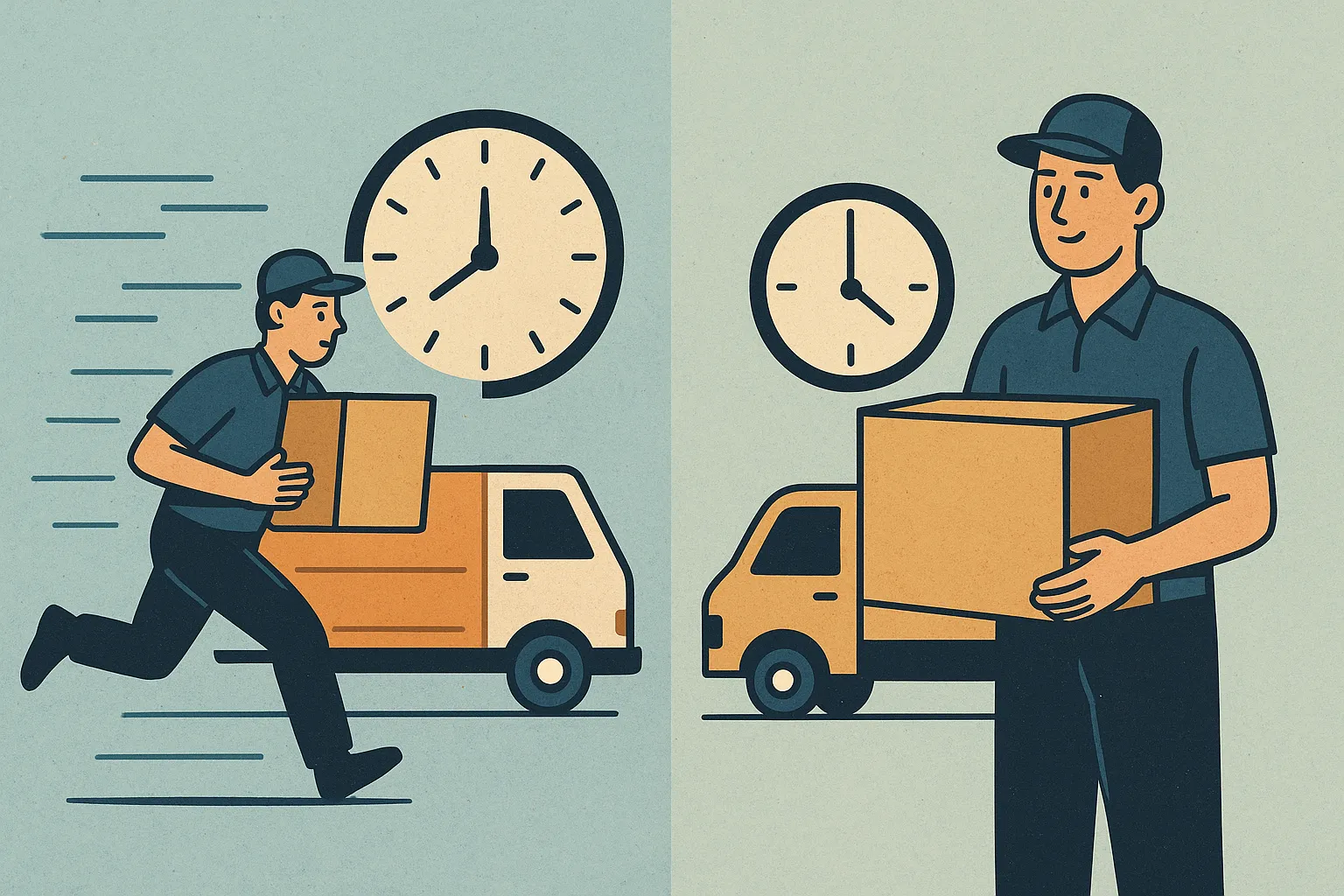 Delivery Time Comparison: Speed to Market