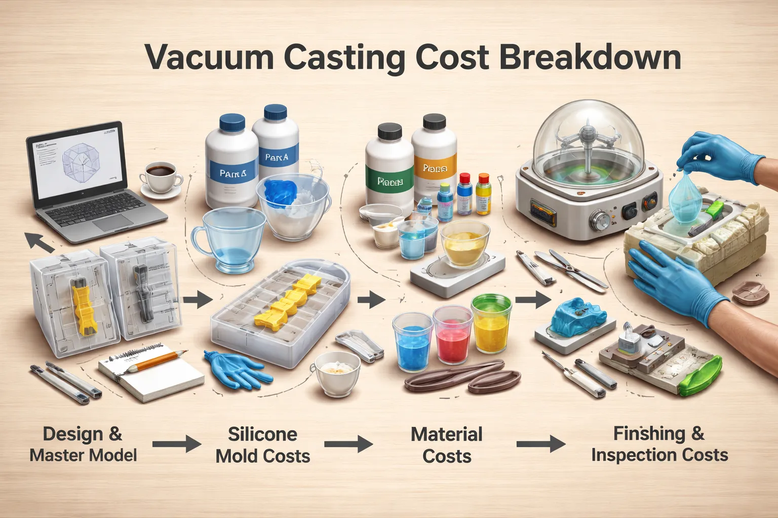 Vacuum Casting Cost Breakdown