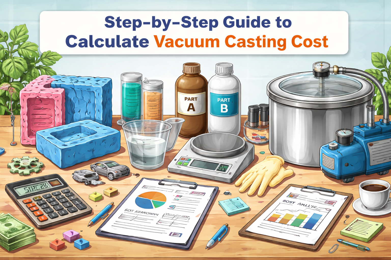 Step-by-Step Guide to Calculate Vacuum Casting Cost 