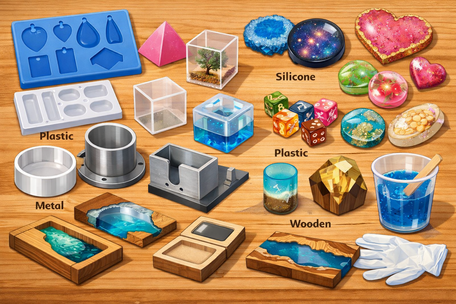 Epoxy Resin Casting Moulds: Types, Materials, and How to Choose the Right One