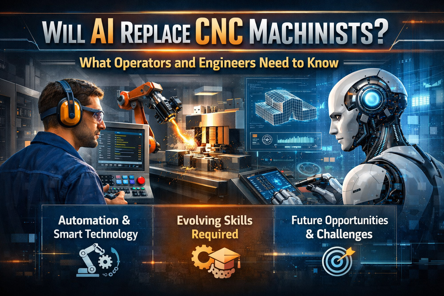 Will AI Replace CNC Machinists? What Operators and Engineers Need to Know