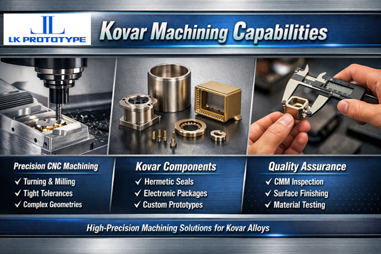 LKprototype Kovar Machining Capabilities