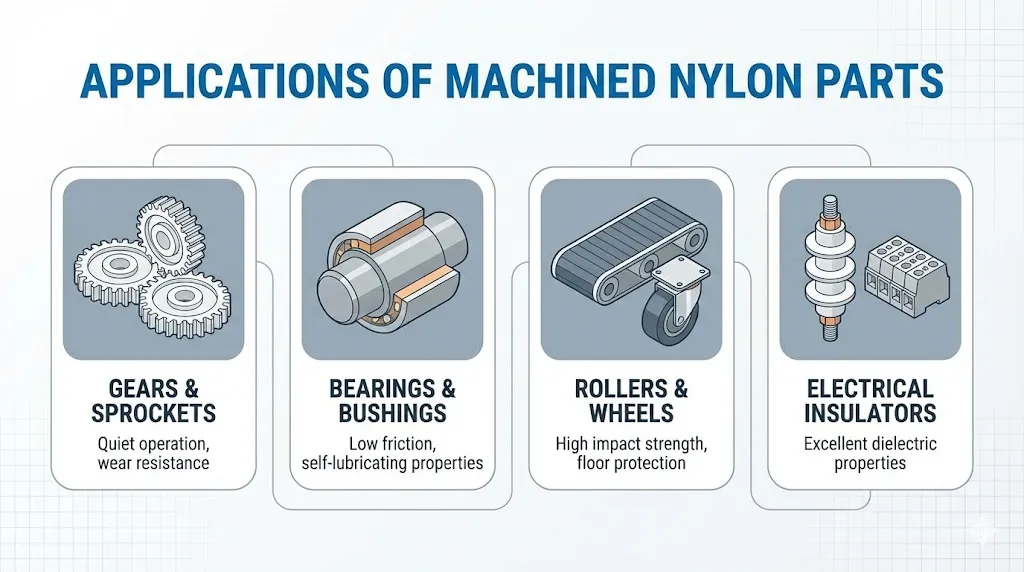 Applications of Machined Nylon Parts