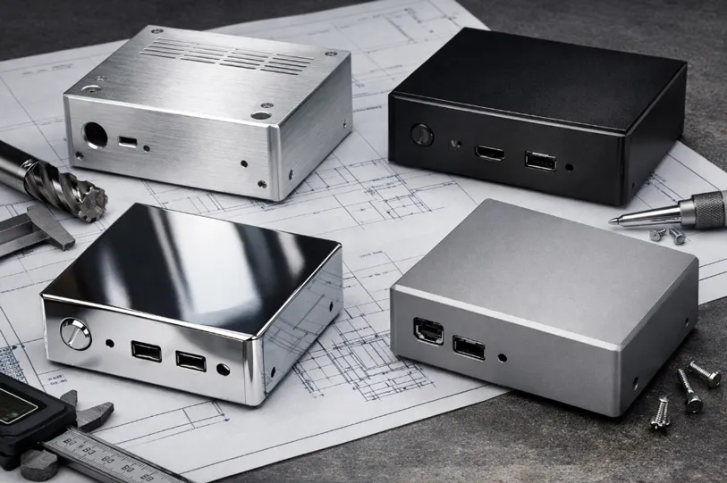 Surface Finishes for CNC Machined Electronics Enclosures