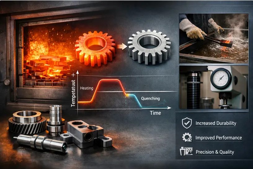 Heat Treatment Considerations for CNC Machined Metal Parts: Processes, Benefits, and Best Practices