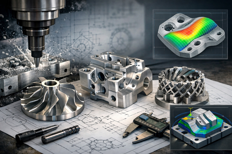 Design for CNC Machining: Complex Geometry Design Tips & Best Practices