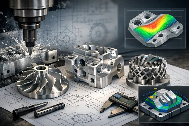 Design for CNC Machining: Complex Geometry Design Tips & Best Practices