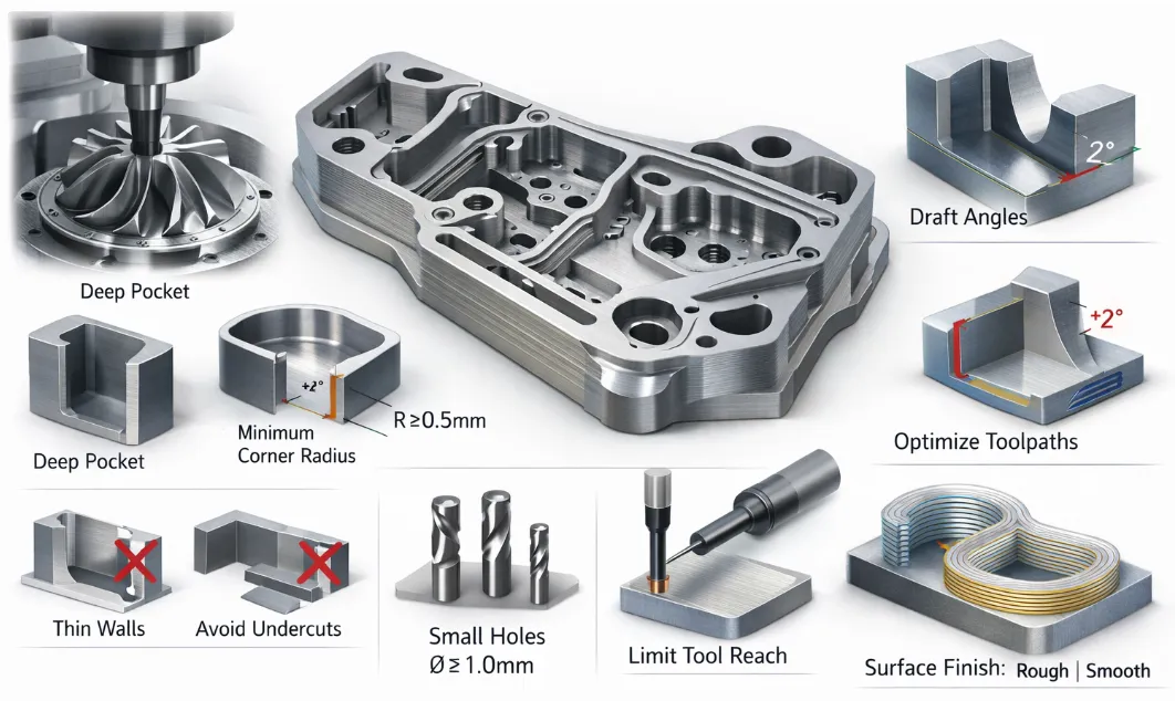 CNC Design Rules for Complex Geometry