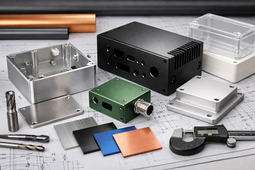 CNC Machining for Electronics Enclosures: Best Materials, Finishes & Design Guide