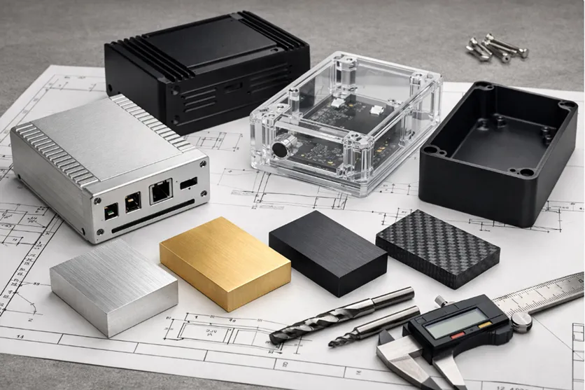 Best Materials for CNC Machined Electronics Enclosures