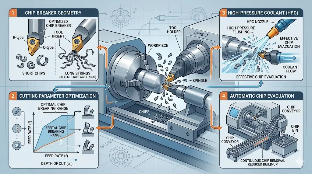 CNC Machining Chip Control Strategies