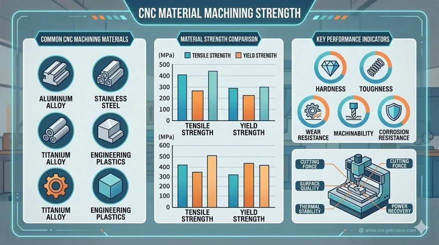 CNC Machining Material Strength and Properties