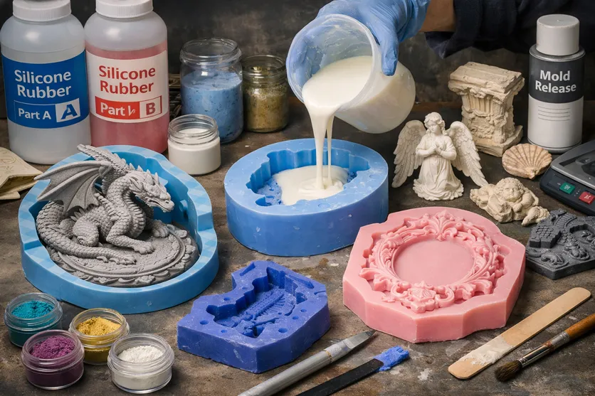 Achieving High Quality Silicone Molds