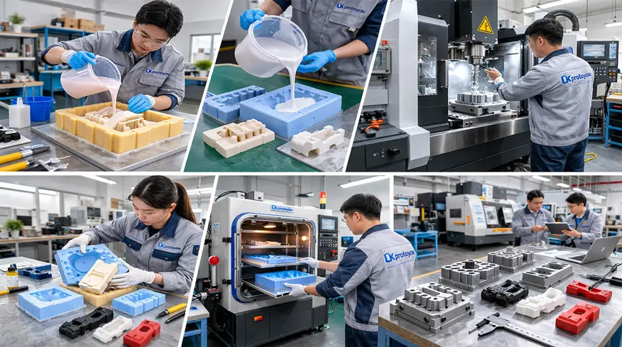 Silicone Mold vs Metal Mold for Prototypes: Cost, Durability and Applications