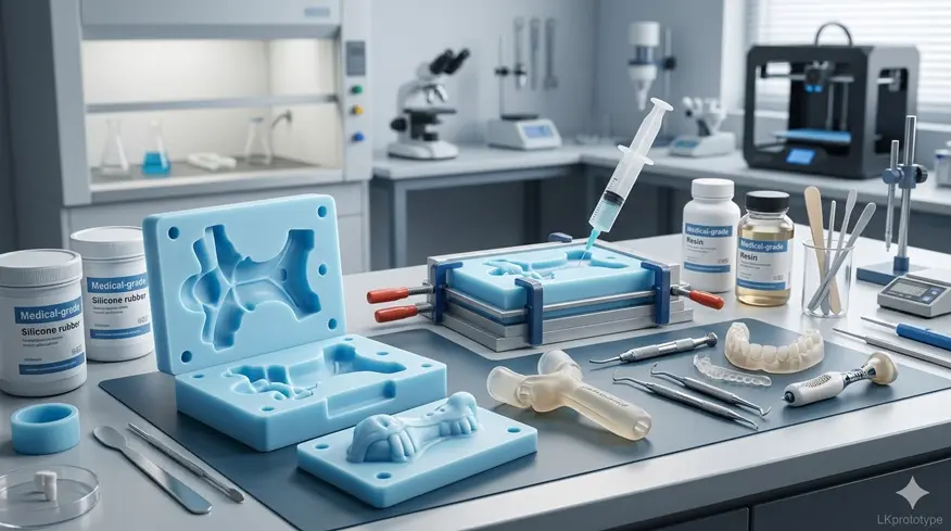 MEDICAL DEVICE PROTOTYPING WITH SILICONE MOLDS