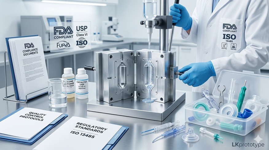 SILICONE MATERIALS FOR MEDICAL DEVICE MOLDS AND FDA REQUIREMENTS