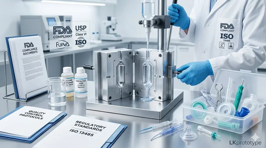 SILICONE MATERIALS FOR MEDICAL DEVICE MOLDS AND FDA REQUIREMENTS