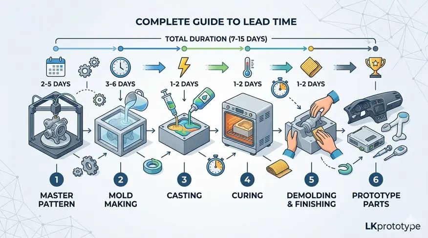 Urethane Casting Lead Time: Complete Guide for Prototype Parts