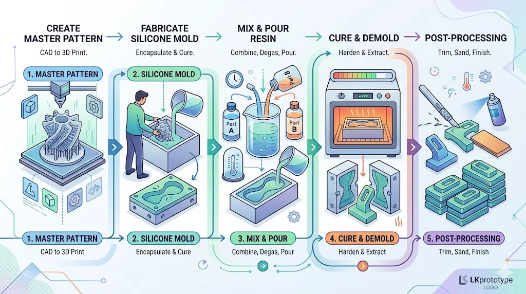 STEP BY STEP URETHANE CASTING PROCESS