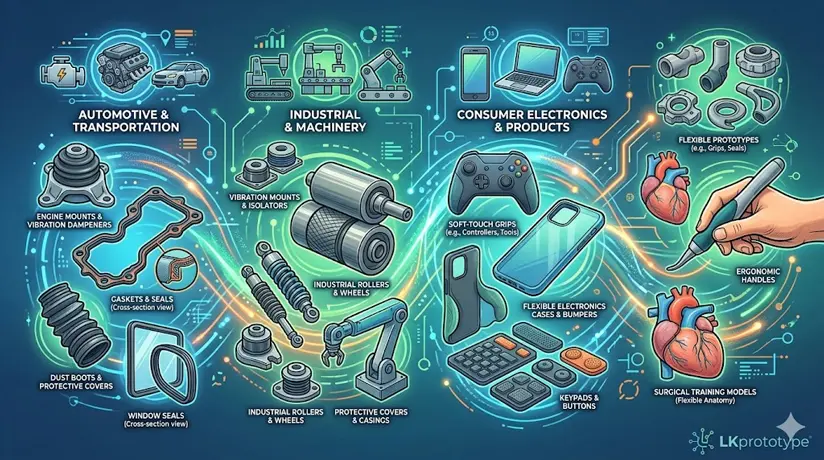 APPLICATIONS OF RUBBER LIKE URETHANE CASTING