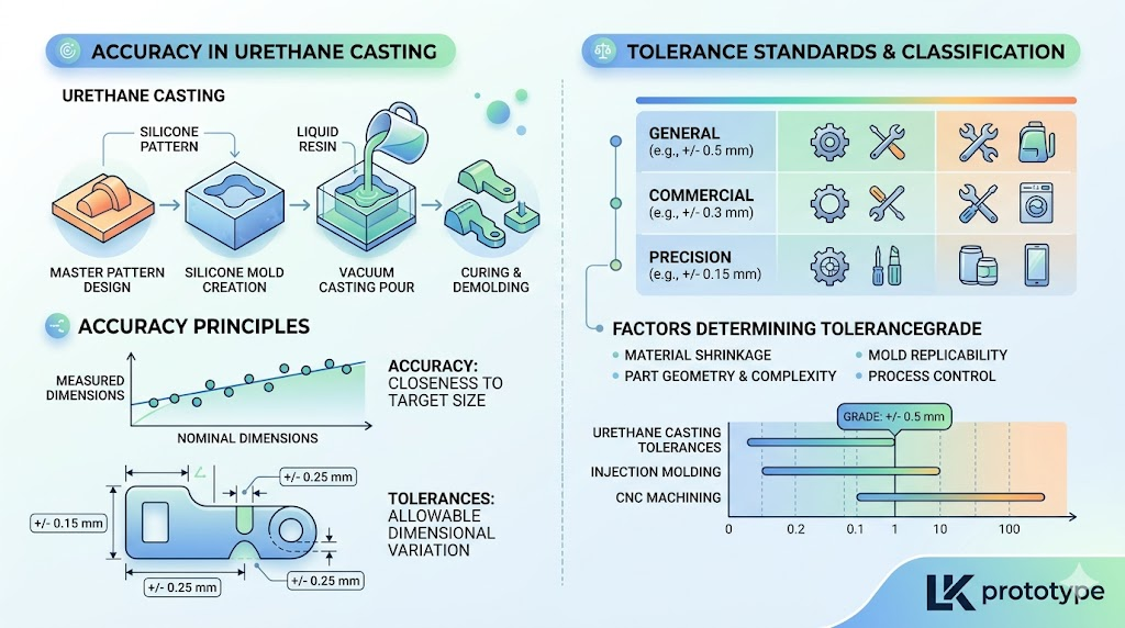 Urethane Casting Tolerances: Accuracy, Standards and Design Guide