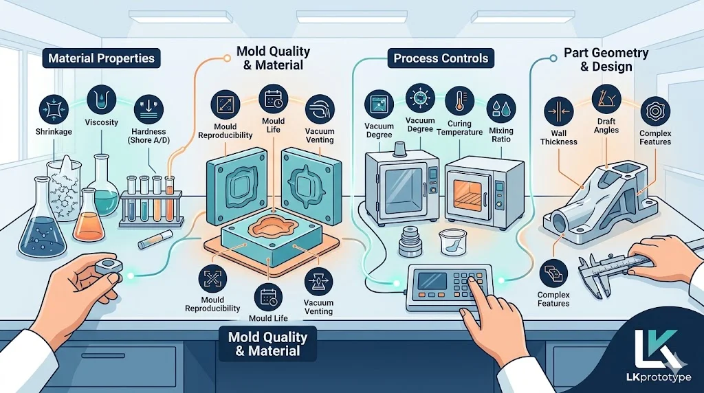 KEY FACTORS AFFECTING CASTING DIMENSIONAL ACCURACY