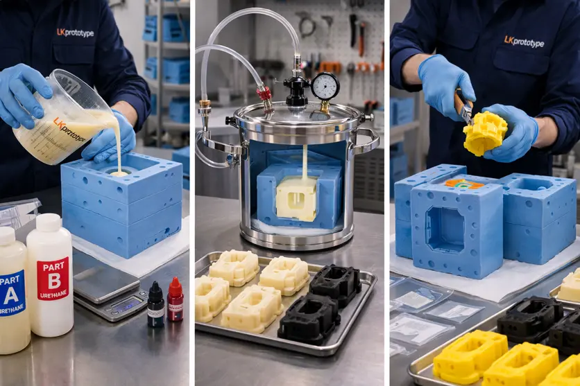 URETHANE CASTING PROCESS FOR LOW VOLUME PRODUCTION